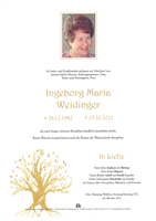 Ingeborg+Weidinger